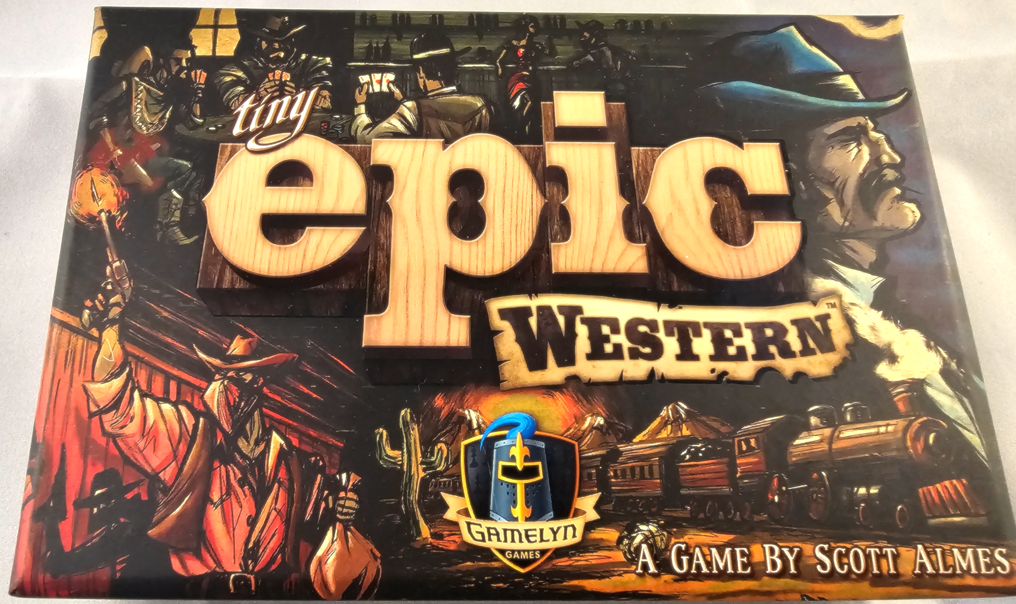 Insert Organisateur – Tiny Epic Western – 8 Couleurs – Fait au Canada – All-In BoardGames