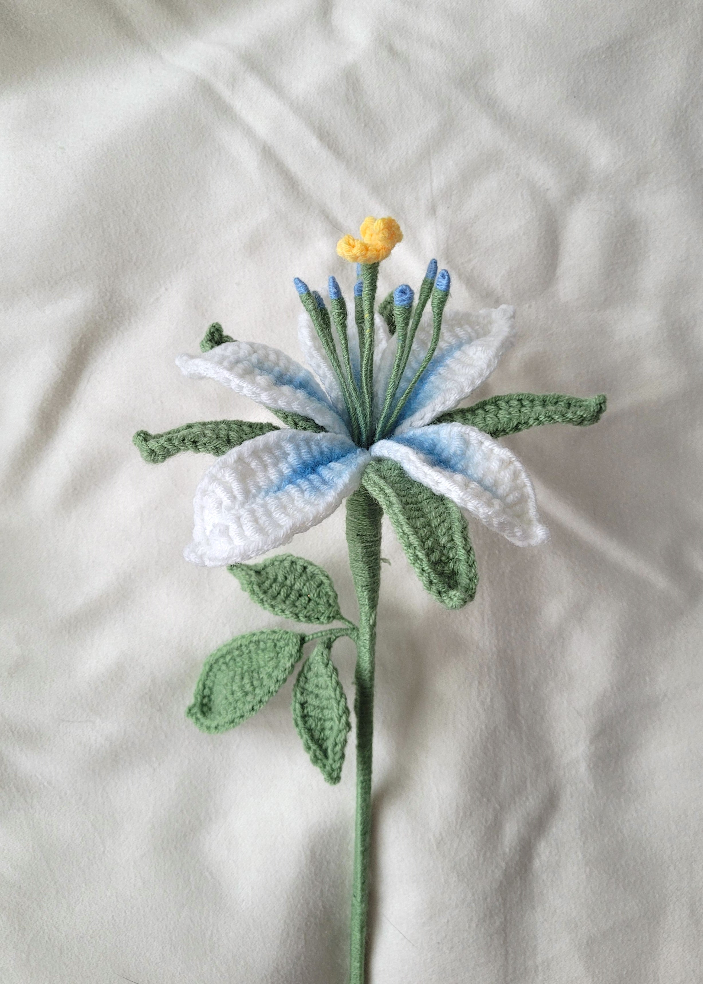 Fleur Crochet – Princesse Silencieuse BOTW/TOTK – Bouquet Personnalisé Fait Main