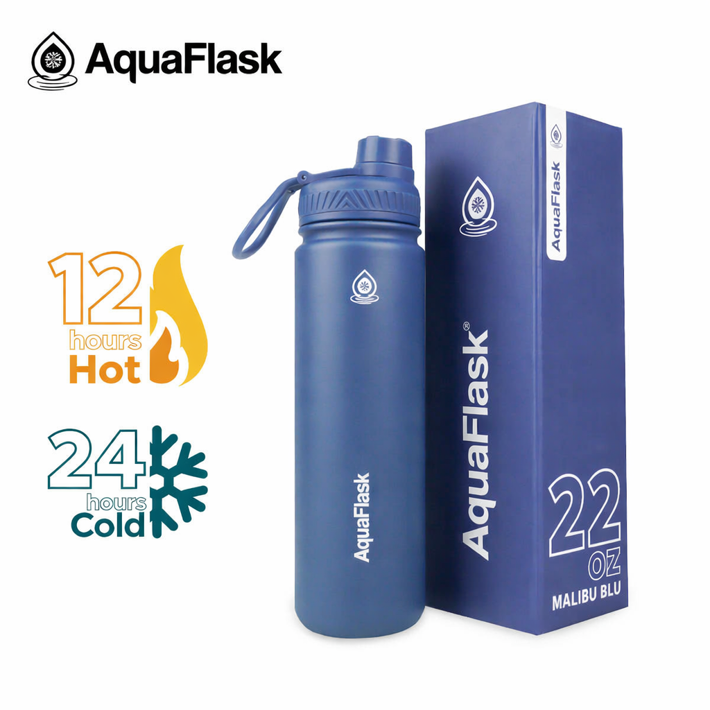 AquaFlask Original – Bouteille Isotherme 650ml (22oz)