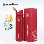 AquaFlask Original – Bouteille Isotherme 650ml (22oz)