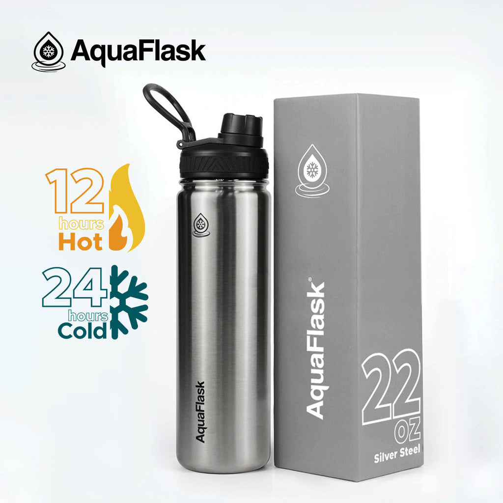 AquaFlask Original – Bouteille Isotherme 650ml (22oz)