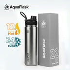 AquaFlask Original – Bouteille Isotherme 650ml (22oz)