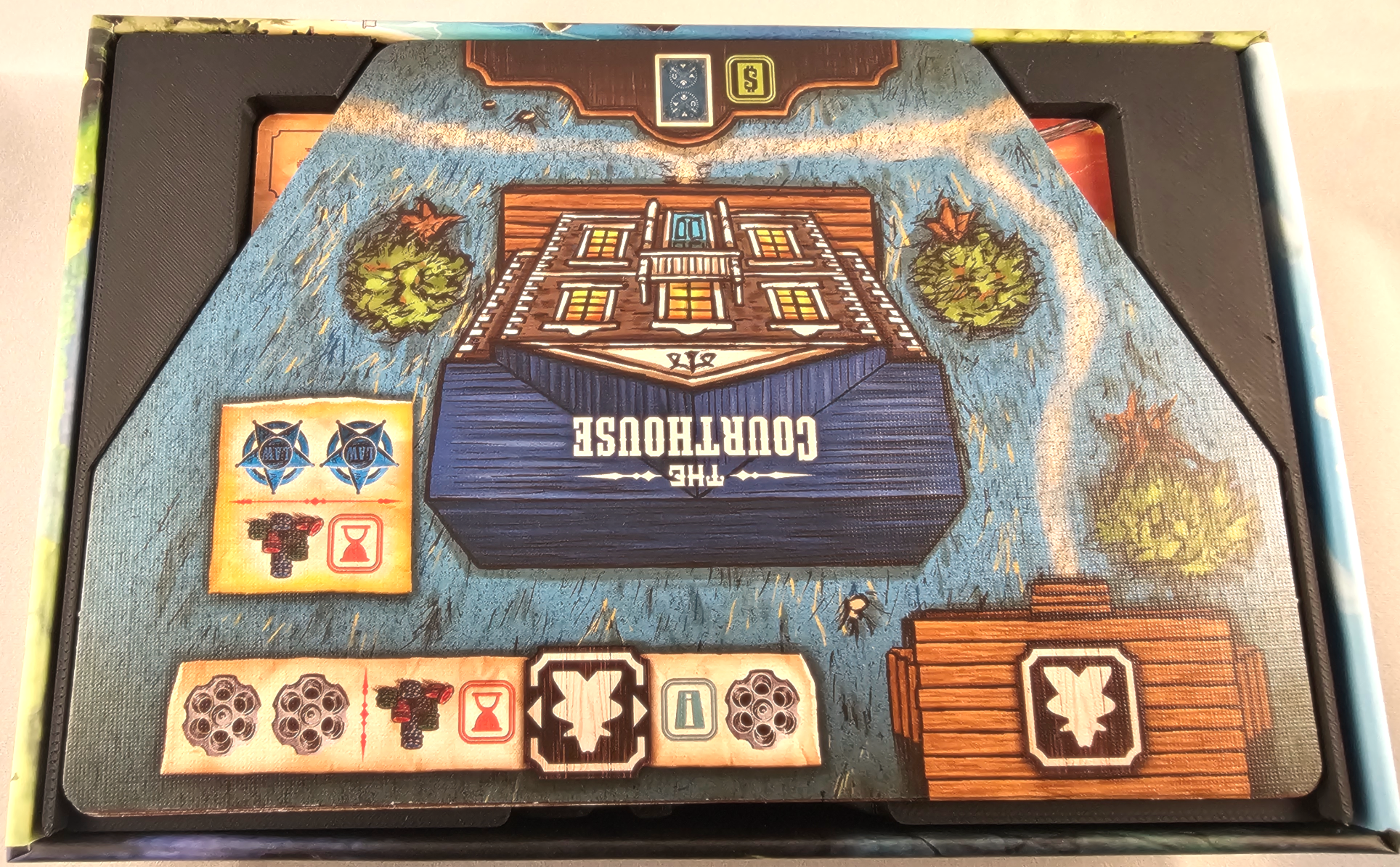Insert Organisateur – Tiny Epic Western – 8 Couleurs – Fait au Canada – All-In BoardGames