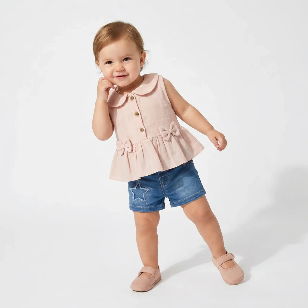 Denim Dalia Baby Girl Set