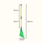 Balai Extérieur Magique Master Sweep – Fibres Épaisses Anti-UV – 1850mm