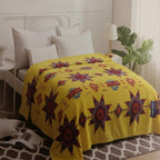 Star Burst Design Silk Touch Blanket