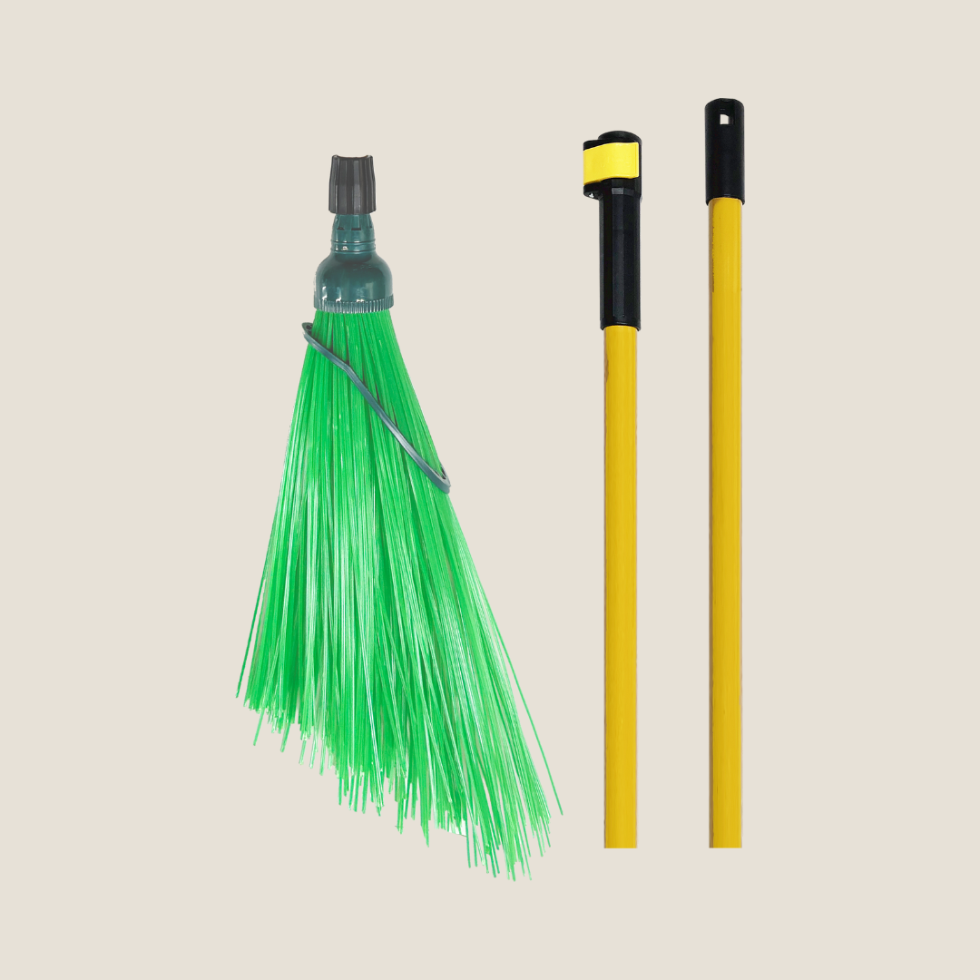 Balai Extérieur Magique Master Sweep – Fibres Épaisses Anti-UV – 1850mm