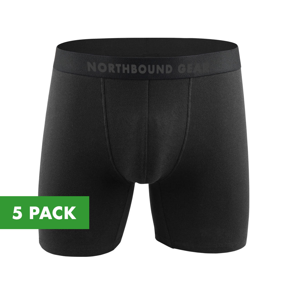 Boxers Confort – Lot de 5 – 100% Coton – Northbound Gear