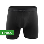 Boxers Confort – Lot de 5 – 100% Coton – Northbound Gear