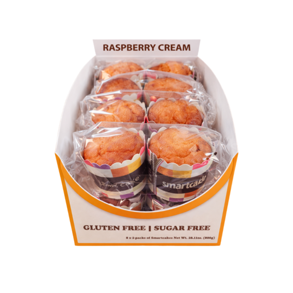 Smart Cake Framboise – Gâteau Kéto Zéro Sucre – Sans Gluten – Healthily Ever After