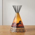Horses Teepee Lamp
