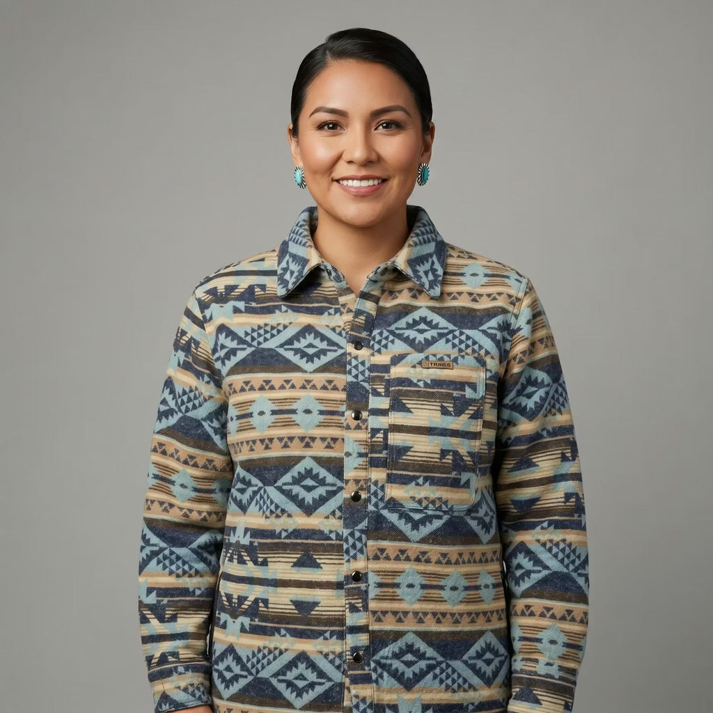Blue and Cream Grand Canyon Jacket (Unisex)