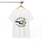 T-shirt « The Kitchen Tee » – Pickleball & Cuisine – 100% Coton