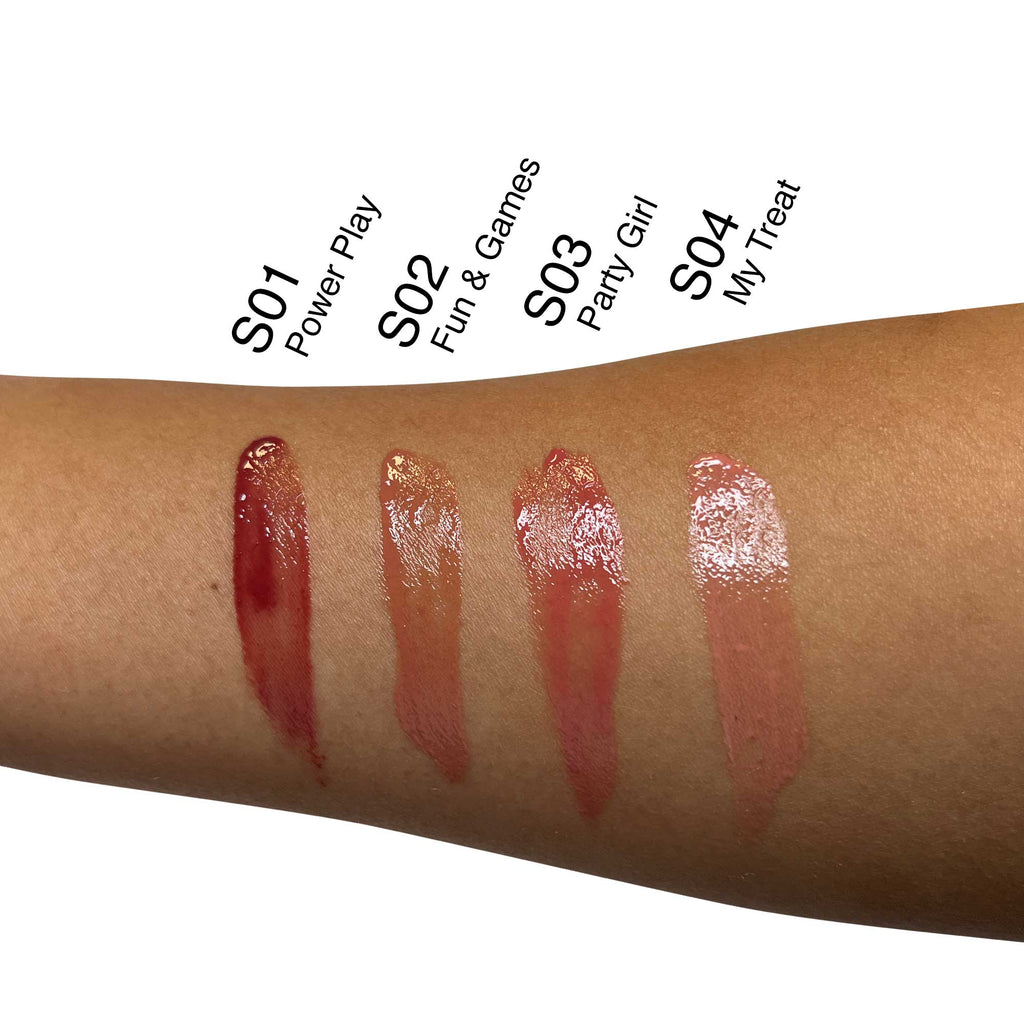 Huile à Lèvres Brillante & Nourrissante – Shimmer & Plumping – Vegan – Maplelle