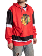 Chicago Blackhawks Hockey Lace Hoodie