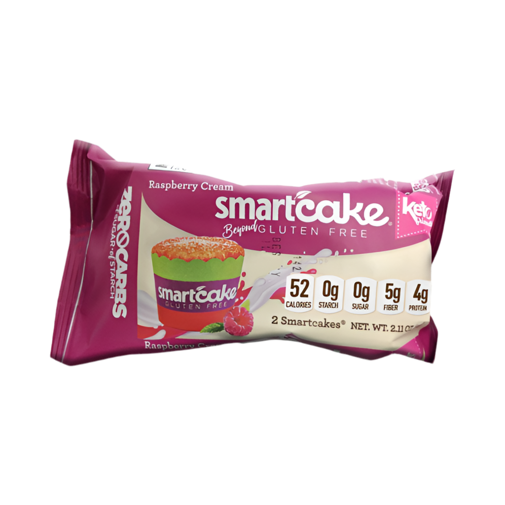 Smart Cake Framboise – Gâteau Kéto Zéro Sucre – Sans Gluten – Healthily Ever After