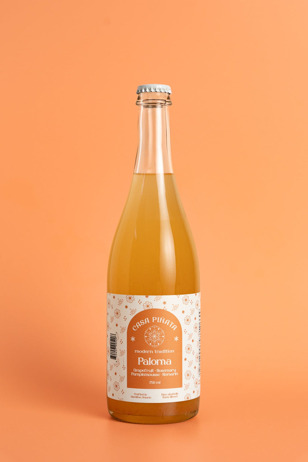 Paloma Mocktail – Boisson Sans Alcool Pamplemousse & Romarin – Casa Piñata