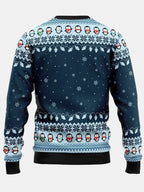 Couple - Cute Penguin Sweater with Pom Pom