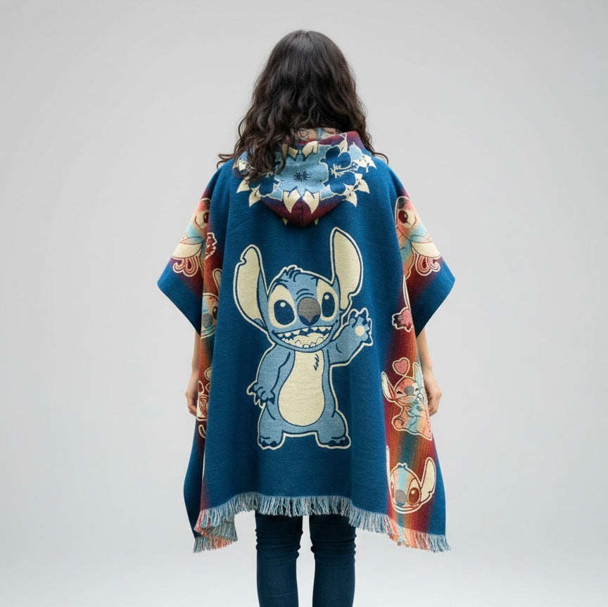 Characters Wool Poncho