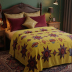 Star Burst Design Silk Touch Blanket