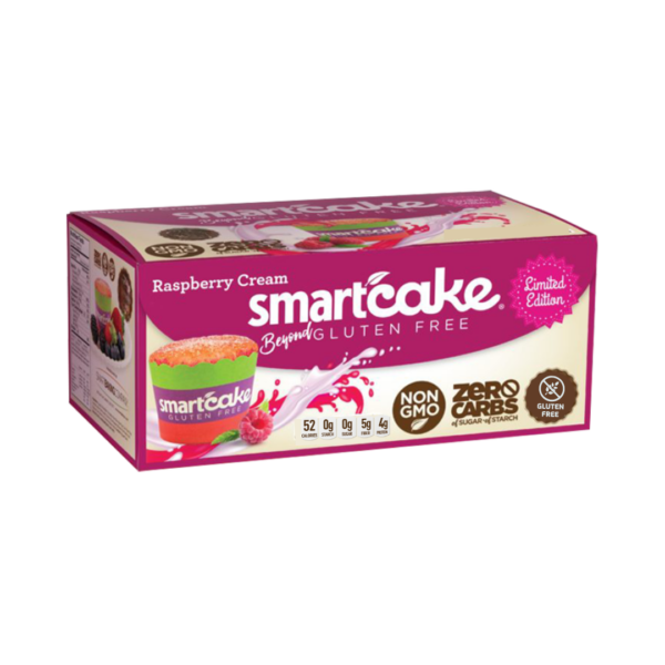 Smart Cake Framboise – Gâteau Kéto Zéro Sucre – Sans Gluten – Healthily Ever After