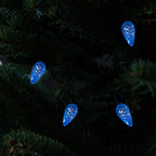 60 LED Blue Lights: 10 Strands