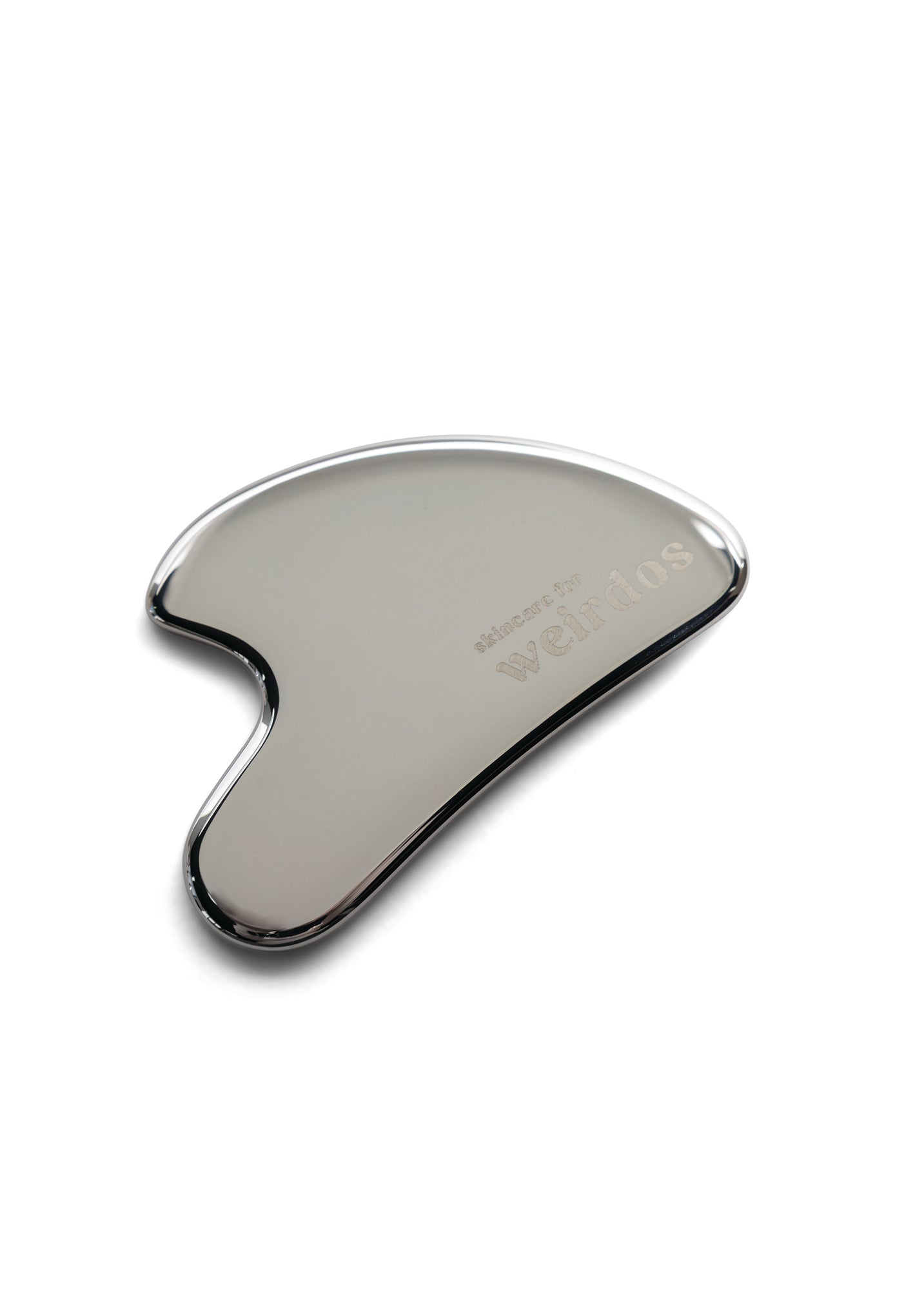 Gua Sha en Acier Inoxydable – Skincare for Weirdos
