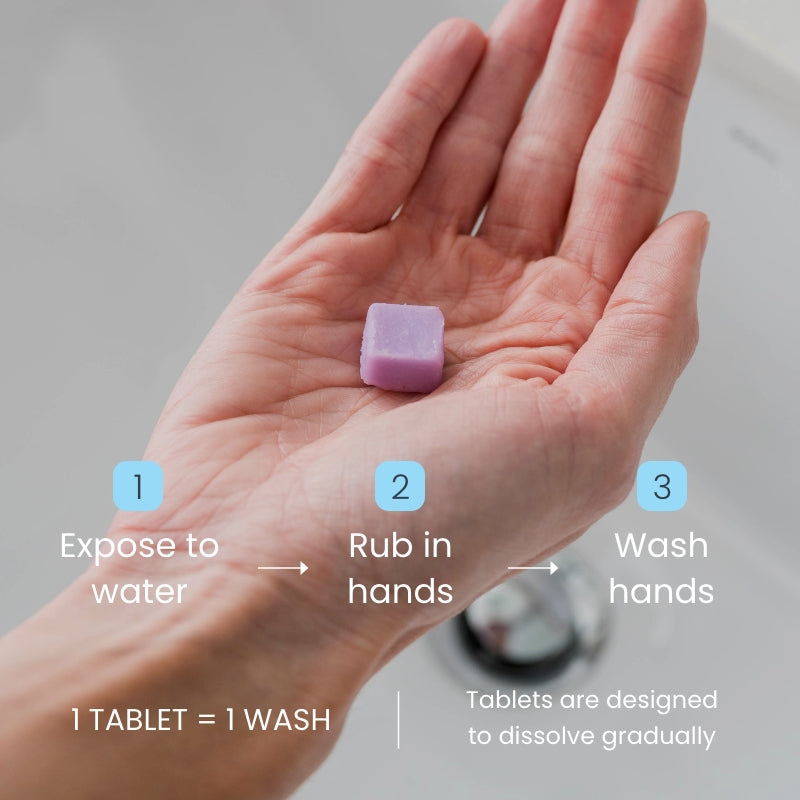 Savon à Mains en Tablettes (40 tablettes)