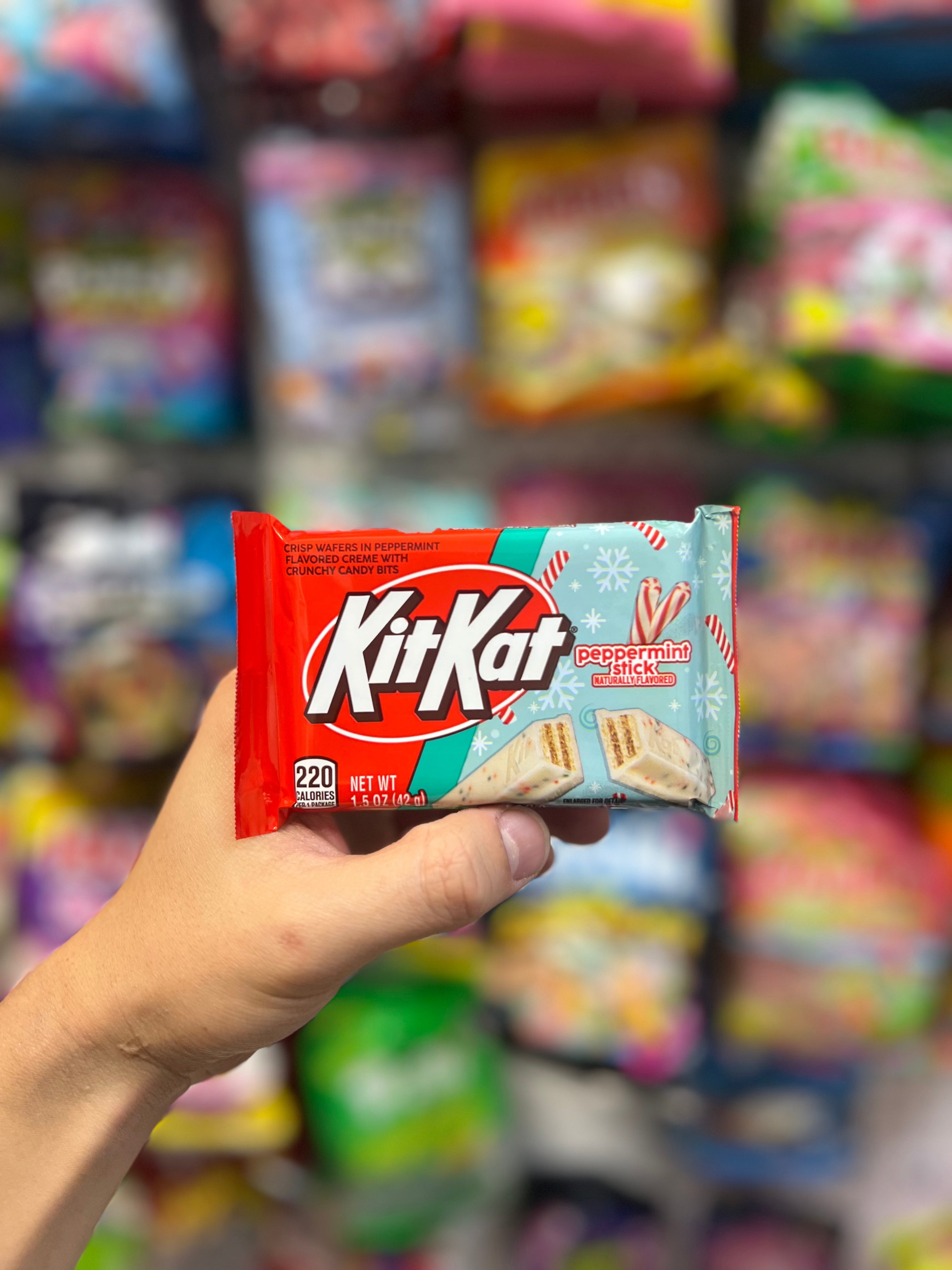 KitKat Peppermint Stick – Édition Festive Chocolat Menthe
