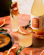 Paloma Mocktail – Boisson Sans Alcool Pamplemousse & Romarin – Casa Piñata