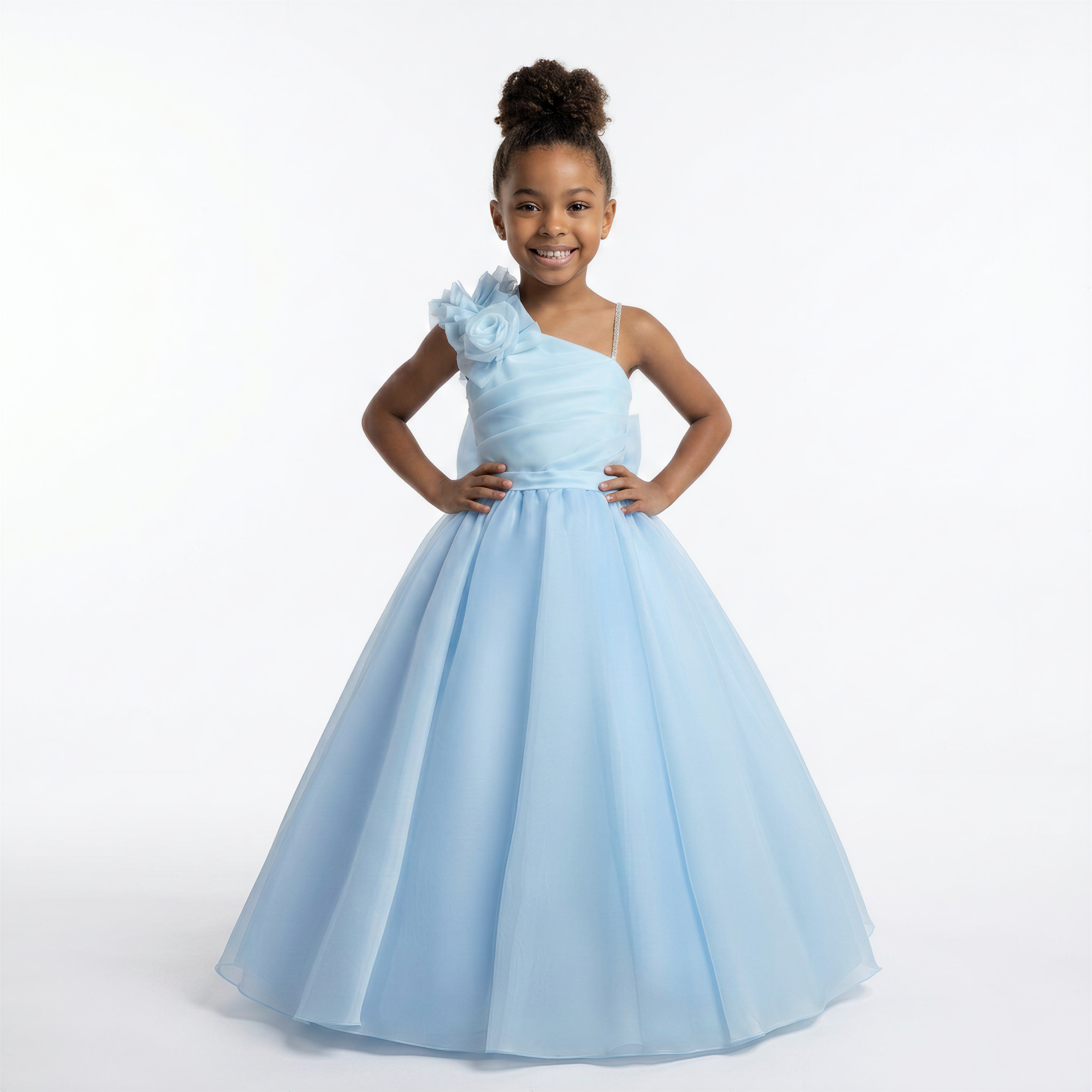 Majestic Bloom Girls Formal Dress