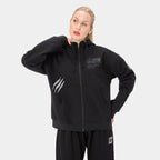 LOCKFEM_05 HOODIE — WAR BLACK