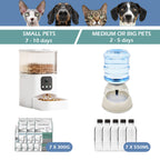 Distributeur Automatique de Nourriture Chat & Chien avec Caméra HD – Abreuvoir Inclus – Mogozone