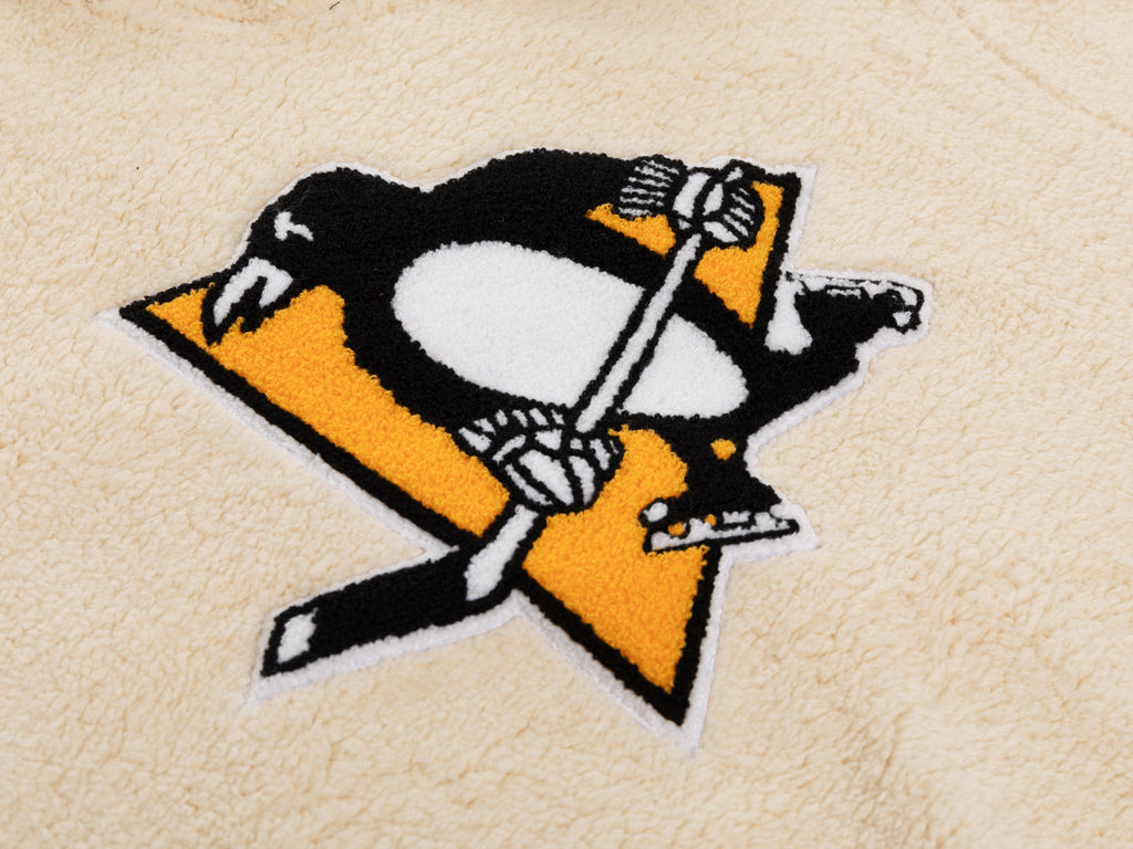 Chandail à capuche Sherpa Femme – Pittsburgh Penguins