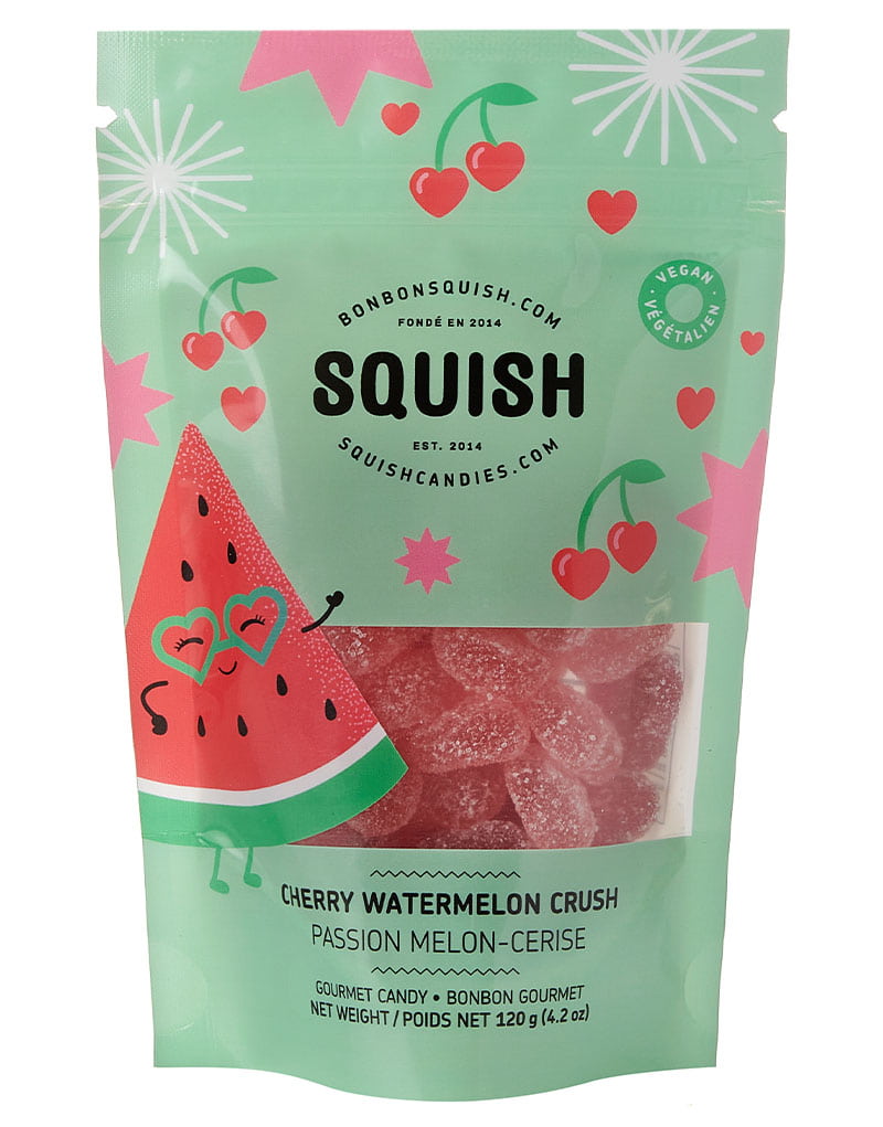 Bonbons Véganes Cerise-Pastèque – SQUISH Candies