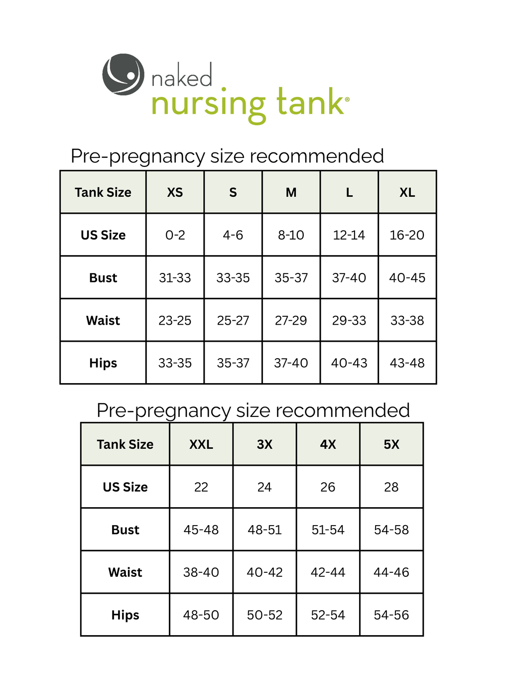 Plus Size Nursing Tank Tops