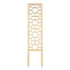 Treillis en Bois Tropical Squares – Mossify