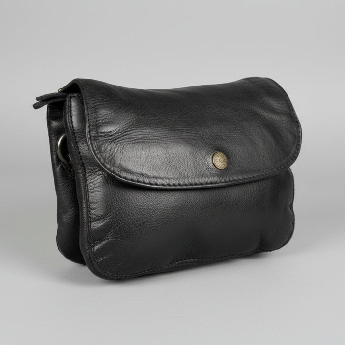 Sac Bandoulière MET en Cuir – Double Compartiment