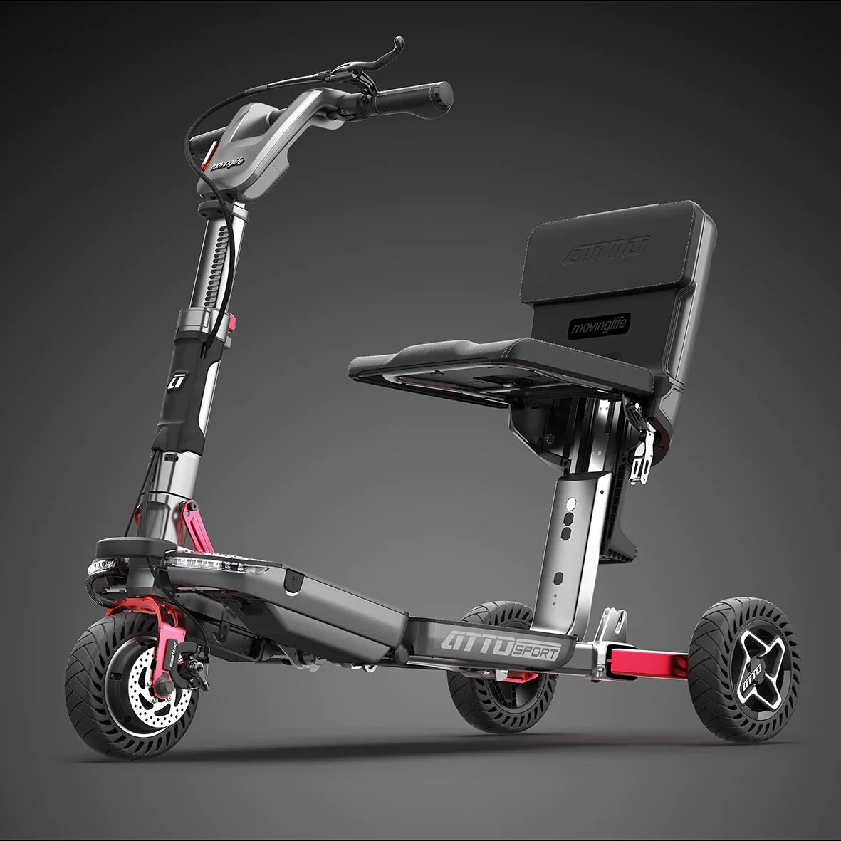 Moving Life ATTO Sport Mobility Scooter | Foldable Travel Scooter with Sabbath Control Canada