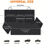 Tapis de Voiture Impérméable pour Chien – Protection Maximale