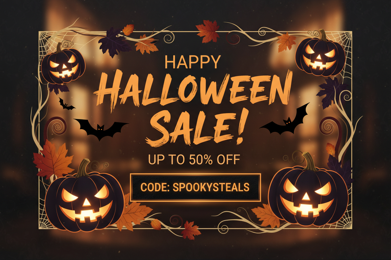Bannière Halloween