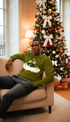 Sweat Homme Imprimé Intégral – Karaka Green Conquerors – Éco-Responsable – dukiri apparel
