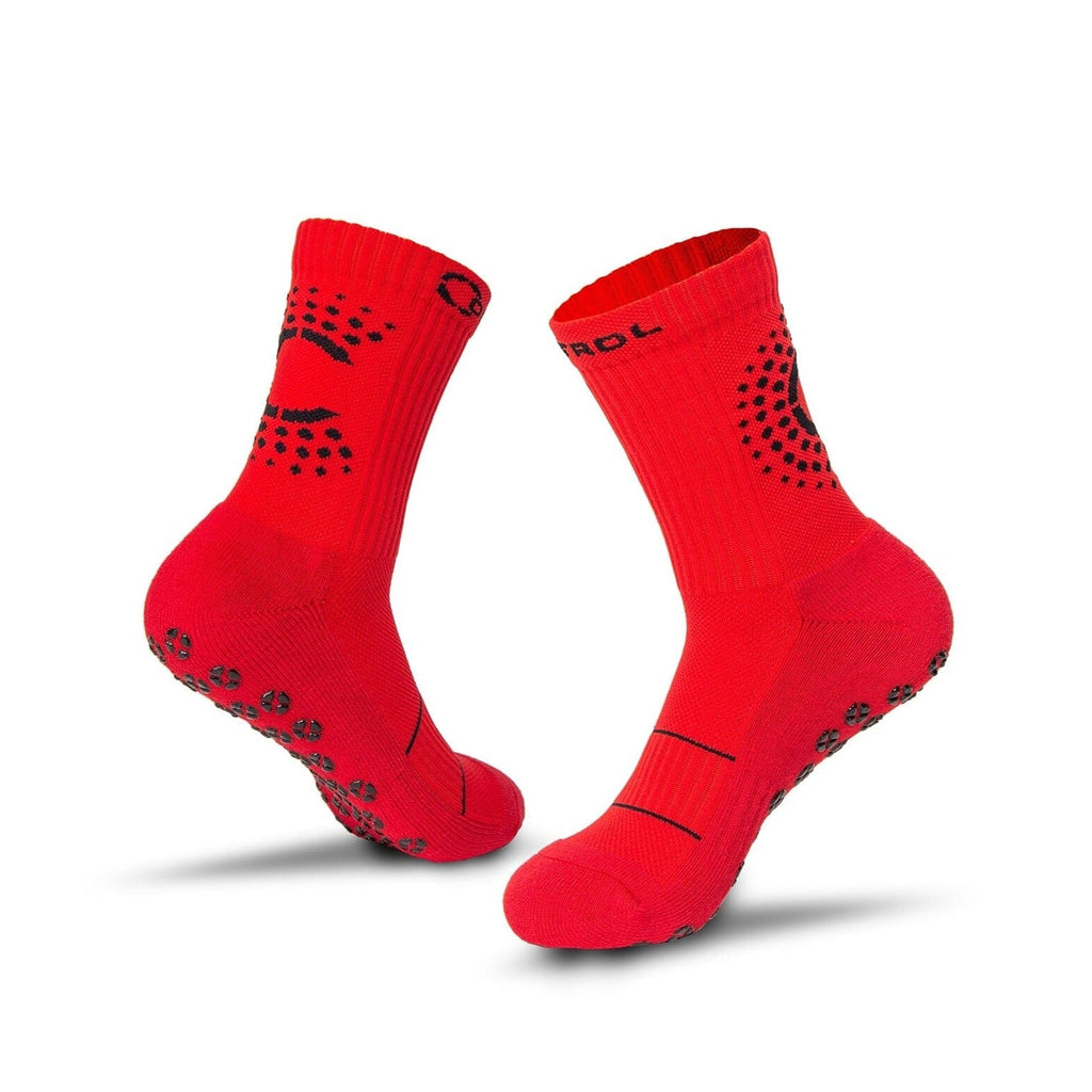 Control Sox 2.0 – Chaussettes Antidérapantes Sport – Technologie Grip en X