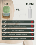 Duo Soin Cheveux Zéro Déchet – Shampooing & Après-Shampooing en Barre – Zero Waste MVMT