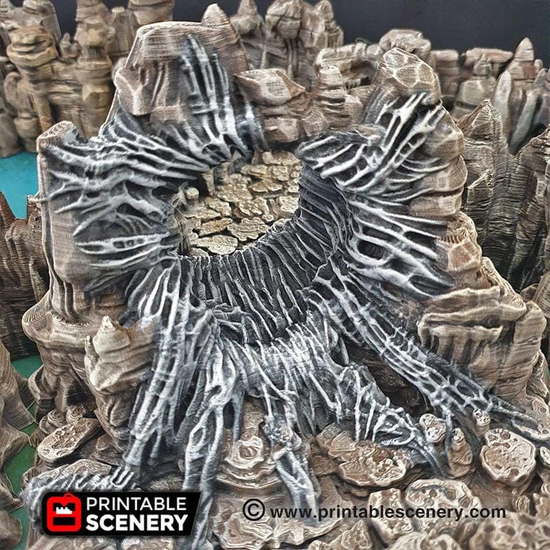 Wicked Webs – Set de 9 Pièces de Terrain Donjon – D&D / TTRPG – The Beaver and Broadsword