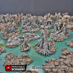 Wicked Webs – Set de 9 Pièces de Terrain Donjon – D&D / TTRPG – The Beaver and Broadsword