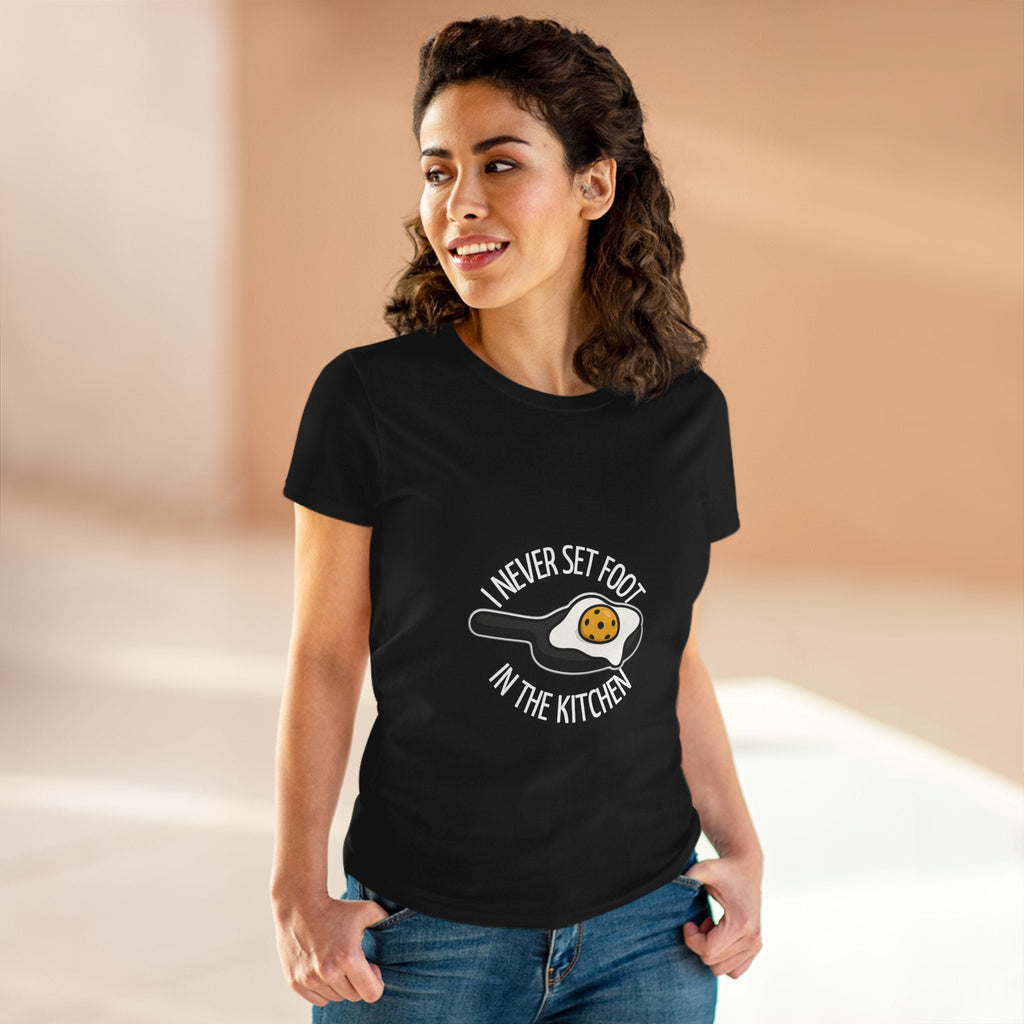 T-shirt « The Kitchen Tee » – Pickleball & Cuisine – 100% Coton