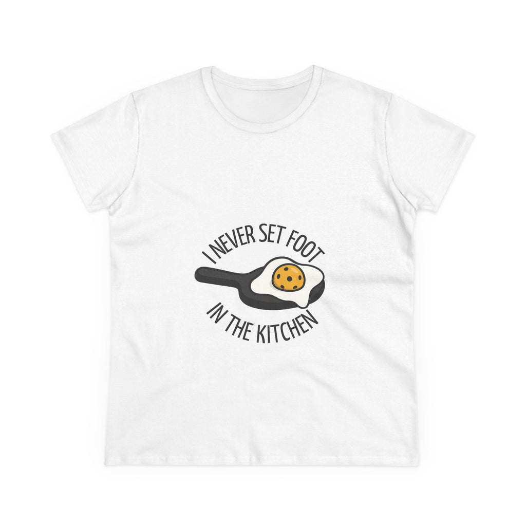 T-shirt « The Kitchen Tee » – Pickleball & Cuisine – 100% Coton