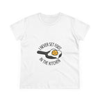 T-shirt « The Kitchen Tee » – Pickleball & Cuisine – 100% Coton