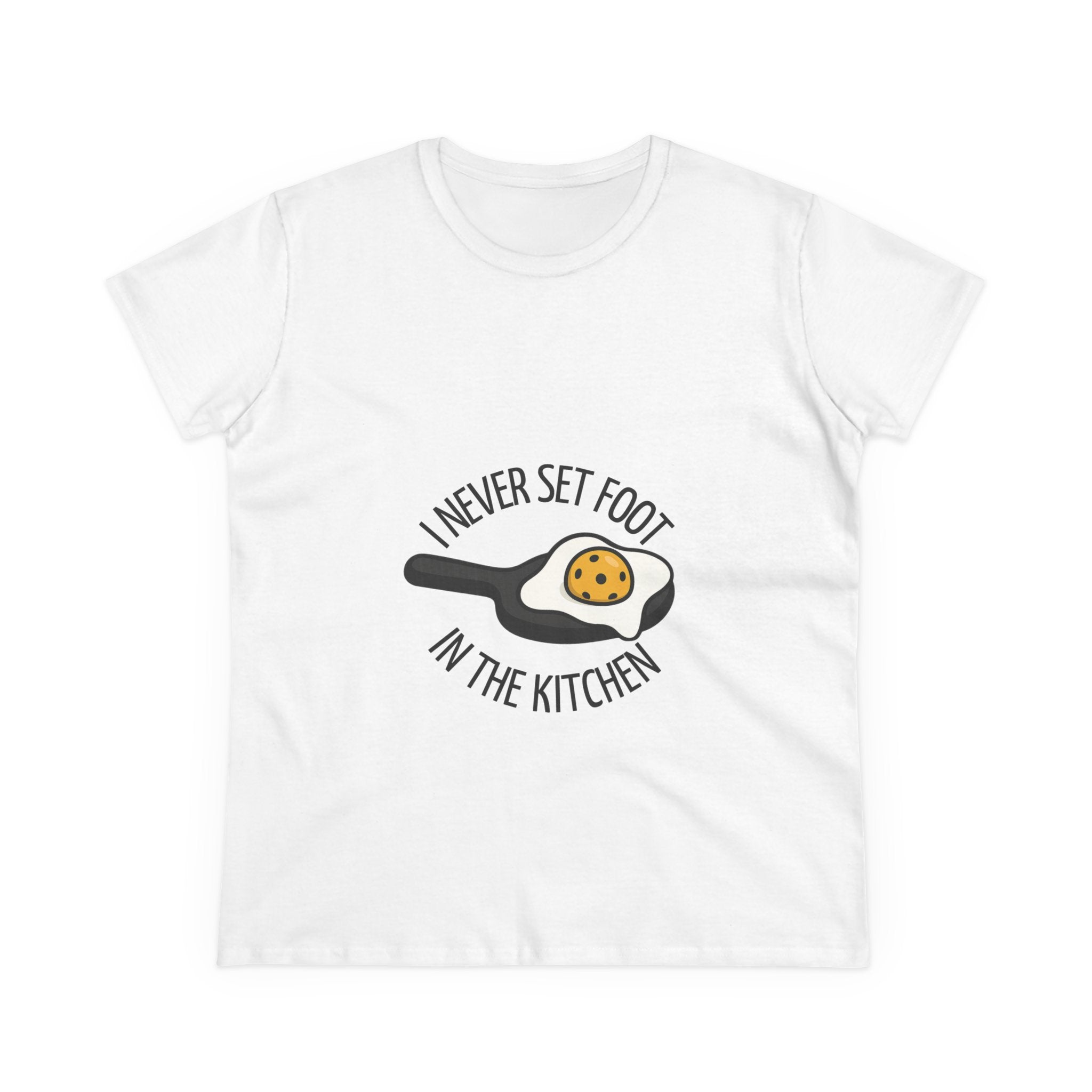 T-shirt « The Kitchen Tee » – Pickleball & Cuisine – 100% Coton